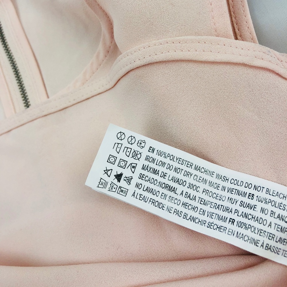 Forever 21 Pink Sleeveless Sheer Mesh Top Small - Picture 4 of 5